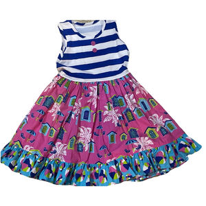 Elanore Rose Size 7/8 Girls Summer Beach house Dress